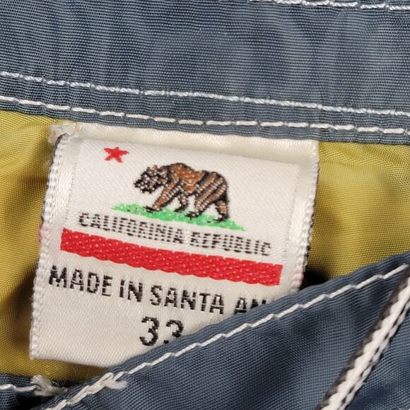 Birdwell Beach Britches Shorts Mens 32 Black Swim Trunks Board Beach Ocean Surf - Picture 6 of 11